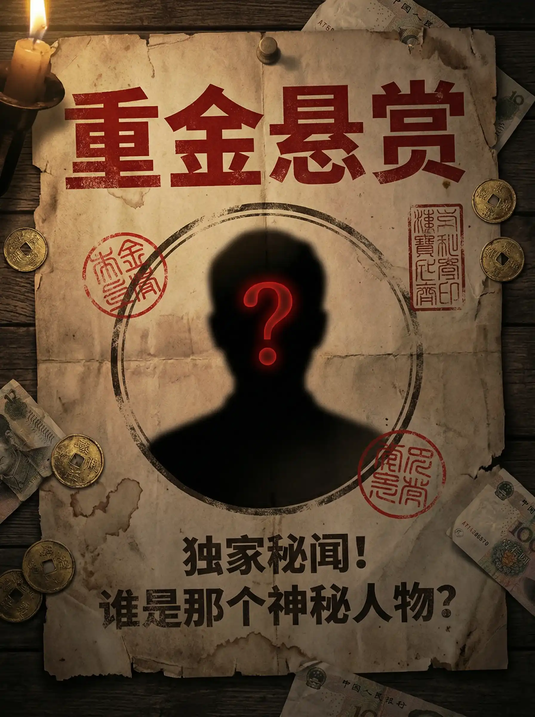 必撸大赛 - 重金悬赏线索征集令